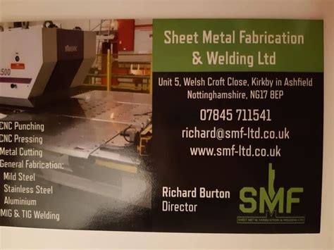 North Notts Sheet Metal Ltd in Unit 3 Welsh Croft Close, Kirkby